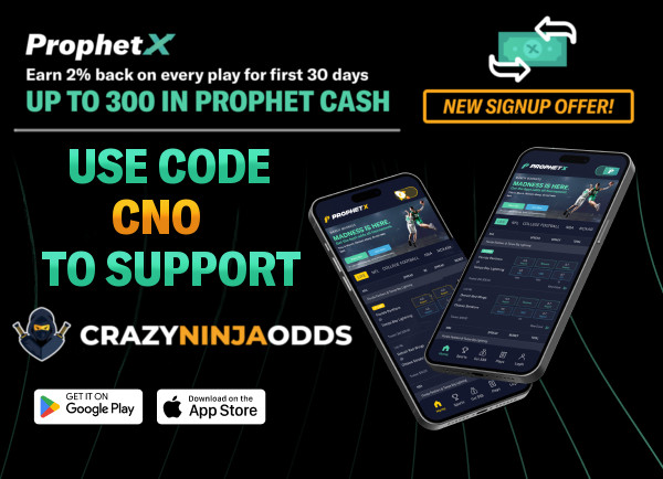 Download the ProphetX App and Use Code CNO